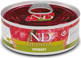Farmina N&D Quinoa, Urinary Adult, 1.92kg (24x 80g)