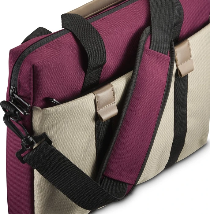 Hama Silvan 13.3"-14.1" Laptop-Tasche, bordeaux/beige