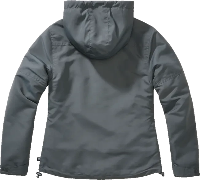 Brandit Windbreaker Frontzip Jacke anthracite (Damen)
