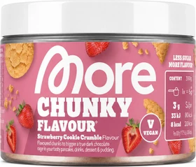 More Nutrition Chunky Flavour Strawberry Cookie Crumble 150g