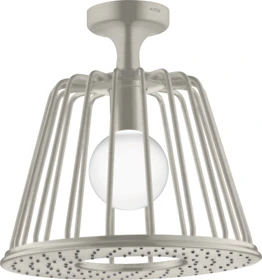 Hansgrohe Axor Nendo LampShower Kopfbrause 275 1jet mit Deckenanschluss edelstahloptik