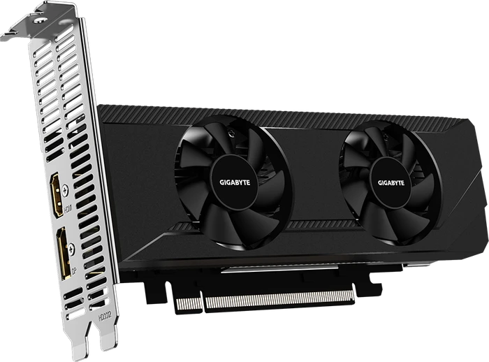 GIGABYTE Radeon RX 6400 D6 Low Profile 4G, 4GB GDDR6, HDMI, DP