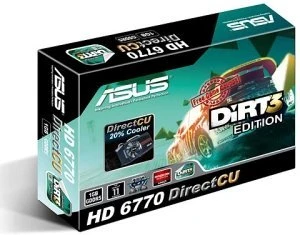 ASUS Radeon HD 6770 DirectCU, EAH6770 DC/G/2DI/1GD5, 1GB GDDR5, VGA, DVI, HDMI