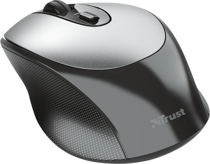 Trust Zaya Rechargeable Wireless Mouse grau/schwarz, USB