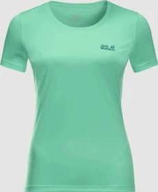 Jack Wolfskin Tech Funktionsshirt kurzarm pacific green (Damen)