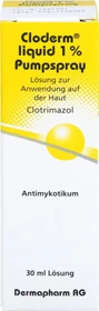 Cloderm 1% liquid Pumpspray, 30ml