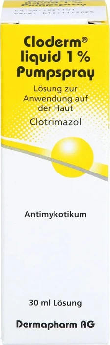 Cloderm 1% liquid Pumpspray, 30ml