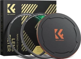 K&F Concept Nano-X Magnetischer CPL Filter Set inkl. Adapter + Objektivdeckel 77mm