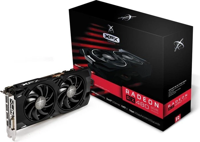 XFX Radeon RX 480 RS, 8GB GDDR5, DVI, HDMI, 3x DP