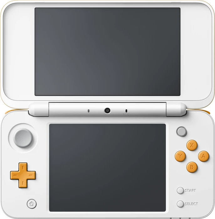 Nintendo New 2DS XL weiß/orange