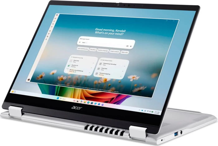 Acer Swift Spin 14 AI SFSP14-I51T-93NW, Platinum Silver, Core Ultra 9 386H, 16GB RAM, 512GB SSD, DE