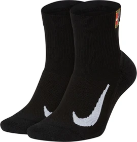 Nike Court Multiplier Max Ankle Tennissocken schwarz, 2 Paare