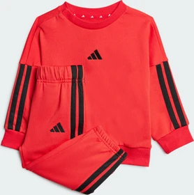 adidas Essentials Trainingsanzug pure ruby/black (Junior)