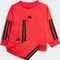 adidas Essentials Trainingsanzug pure ruby/black (Junior) Vorschaubild