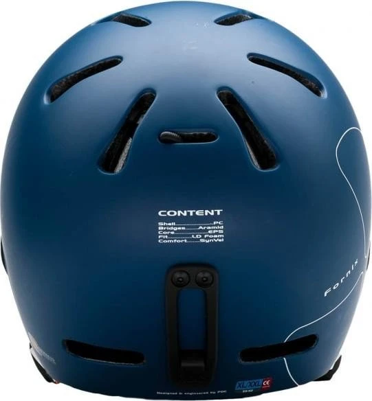 POC Fornix Helm lead blue