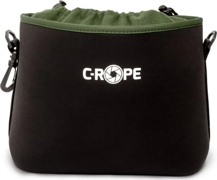 C-Rope Neopren Kamerabeutel mit Fleece-Fütterung L