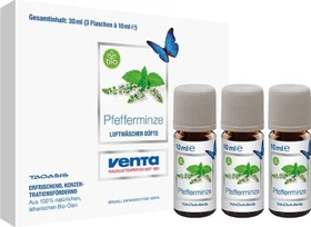 Venta Bio-Duft Pfefferminze Duftöl, 30ml (3x 10ml)
