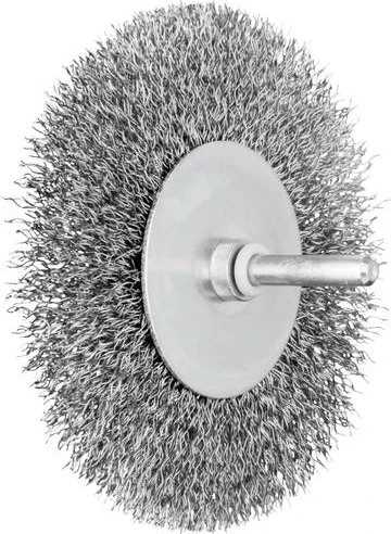 Pferd POS RBU 10010/6 ST 0.30 Rundbürste ungezopft, 100x10mm, 10 Stück