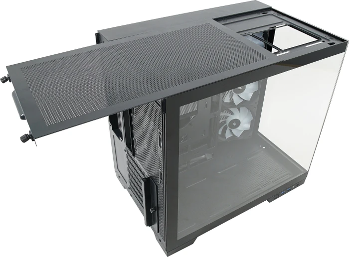 Silentware View A-RGB Black, Glasfenster