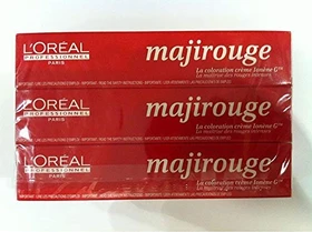 L'Oréal Majirouge Haarfarbe C6.64 dunkelblond intensiv rot kupfer, 50ml