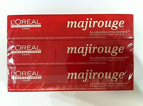 L'Oréal Majirouge Haarfarbe C6.64 dunkelblond intensiv rot kupfer, 50ml