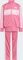 adidas Seasonal Essentials Tiberio 3-Streifen Tricot Trainingsanzug pink fusion/white/clear pink (Junior) Vorschaubild