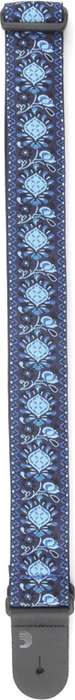 D'Addario Nylon Woven Guitar Strap Monterey Blue