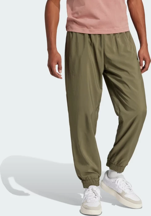 adidas Essentials Small Logo Stanford Trainingshose lang olive strata/black (Herren)
