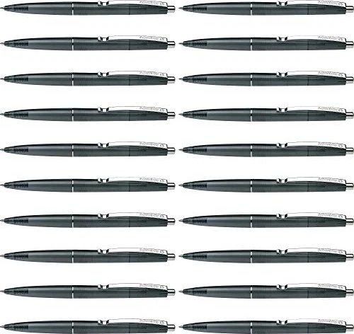 Schneider K20 Icy Colours M Kugelschreiber schwarz, 20er-Pack
