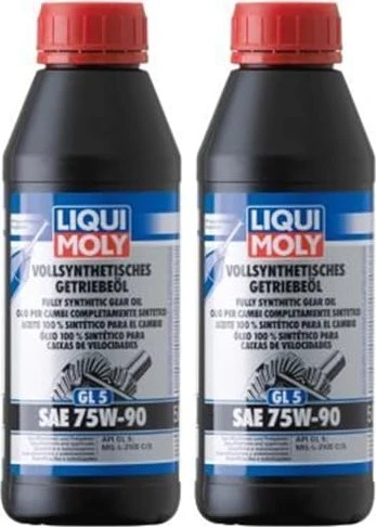 Liqui Moly Vollsynthetisches Getriebeöl (GL5) SAE 75W-90 500ml