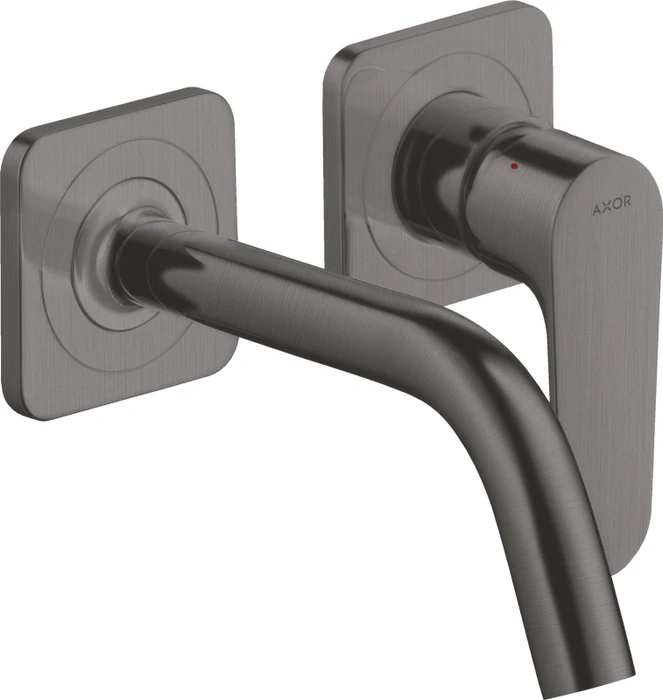 Hansgrohe Axor Citterio M Waschbeckenarmatur 167mm brushed black chrome