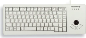 Cherry G84-5400 XS Trackball Keyboard hellgrau, Cherry ML, USB, DE (G84-5400LUMDE-0)