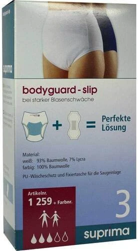 Suprima Inkontinenz Bodyguard Slip-3 Schutzhose Größe XXL, 1 Stück