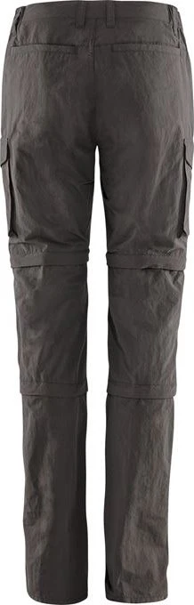 Fjällräven Travellers MT 3-Stage Trousers Zip-Off Hose lang dunkelgrau (Damen)