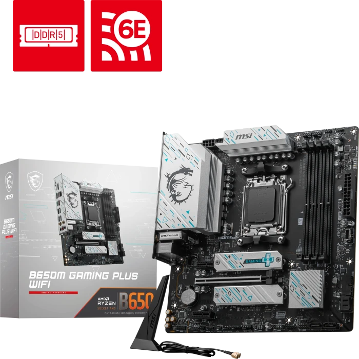MSI B650M Gaming Plus WIFI (B650M GAMING PLUS WF) (AMD AM5)