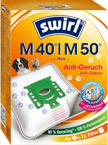 Swirl M40 EcoPor Anti-Odour Staubbeutel