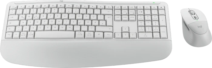 Logitech MK880 Signature Comfort Plus Combo Off-White, USB/Bluetooth, EN