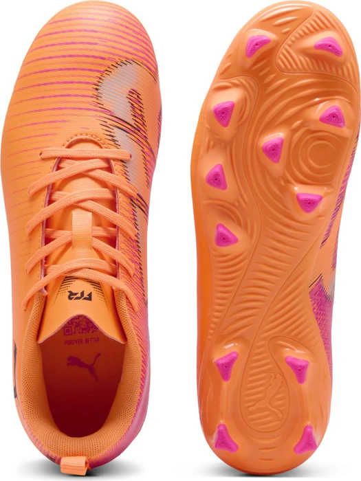 Puma Future 8 Play FG/AG heat fire/puma black/ravish (Junior)
