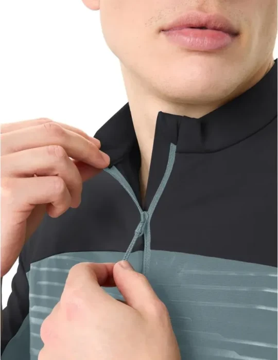 Vaude Qimsa Pro HZ Trikot kurzarm heron (Herren)
