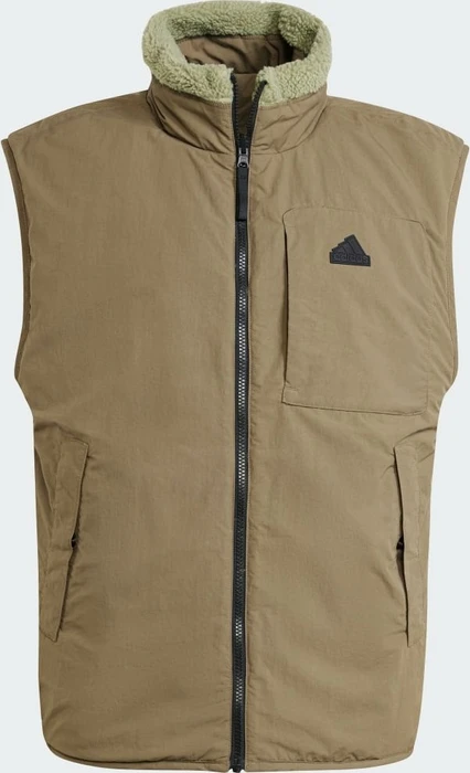 adidas City Escape Reversible Vest Funktionsweste tent green/olive strata (Herren)