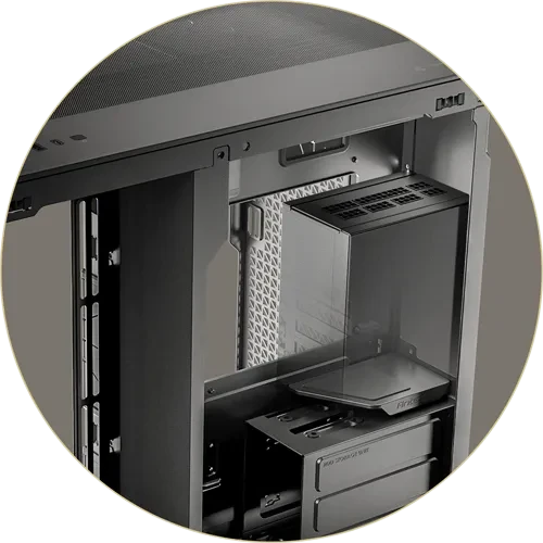 Antec Constellation C8 Black, Glasfenster
