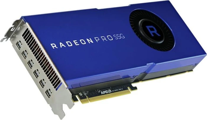 AMD Radeon PRO SSG, 16GB HBM2, 6x mDP