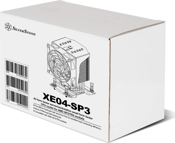 SilverStone XE04-SP3 silber