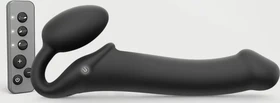 Strap-On-Me Vibrating Bendable Dildo M schwarz
