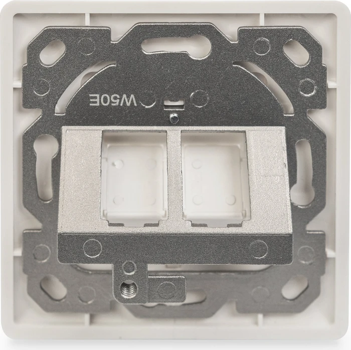 Digitus Leerdose für Keystone Module, 2x Keystone Aufnahme, weiß