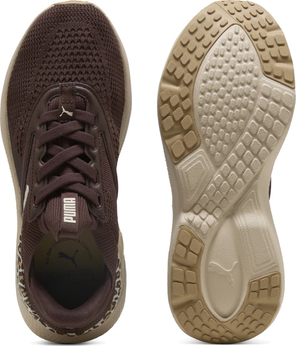 Puma Softride Mayve Animal chocolate brown/alpine snow/sand dune (Damen)
