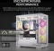 Corsair iCUE LINK RX140 Max RGB Starter Kit, weiß, LED-Steuerung, 140mm, 2er-Pack Vorschaubild
