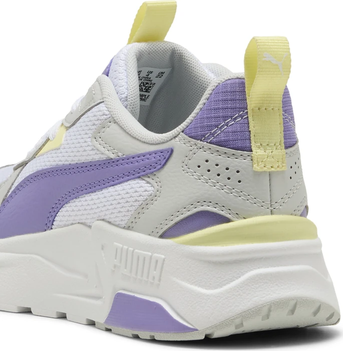 Puma Trinity Lite puma white/lavender alert/glacial grey (Junior)