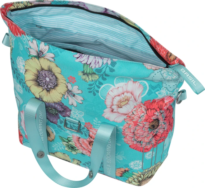 Basil Bloom Field Gepäcktasche sky blue