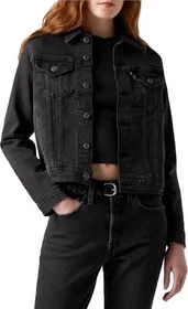 Levi's The Trucker Jeansjacke black lilly (Damen)
